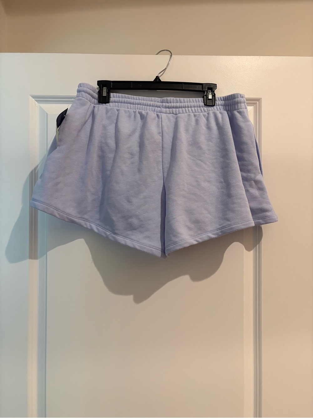 Universal Thread Lavender Button-Up Cardigan with Drawstring Shorts Set - Picture 8 of 8